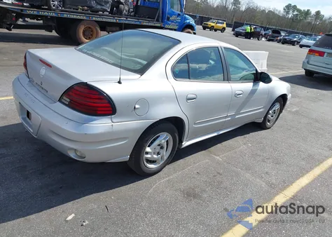 2004 Pontiac Grand Am z USA, uszkodzony, nr VIN 1G2NE52FX3C323453